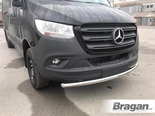Front spoiler bar for mercedes - front,