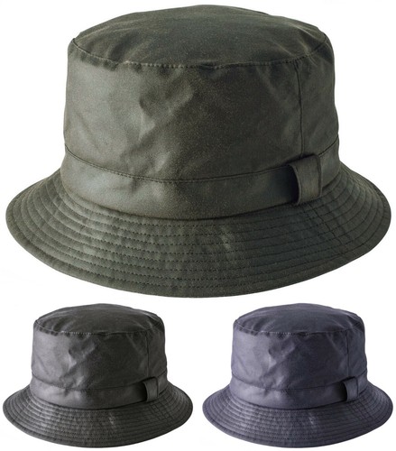 Mens womens waxed bucket - mens,