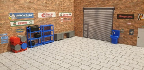 Garage scene accessories - scene, c
