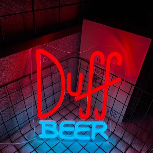 Duff beer neon sign led - neon,