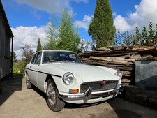 Mgb GT in Glacier white