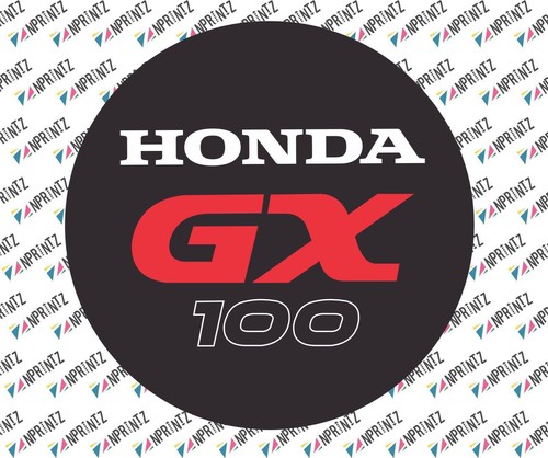Honda gx100 sticker - honda,