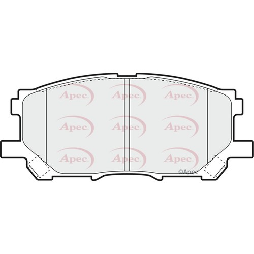 Brake pads set for lexus - brake, rx