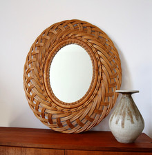 Mid Century Swedish Wicker