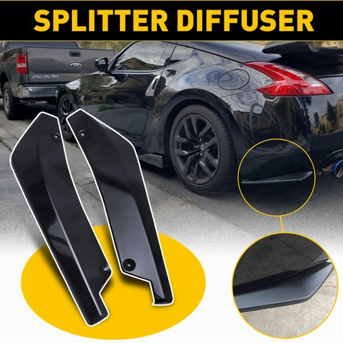 Car lips bumper rear side - car,