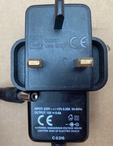 Vestax 15v power supply - 15v,