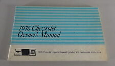 Owner's Manual Chevrolet