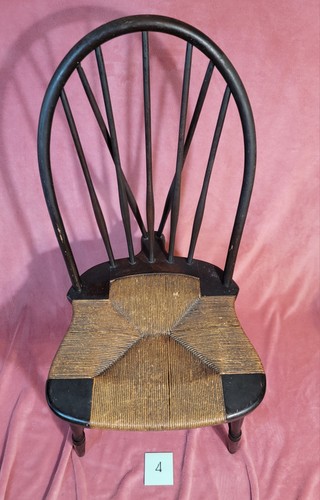 Antique windsor bow back - back, chair