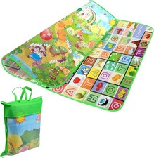 Large 200x180CM Baby Crawling Mat Double Sided Educational Foam Rug