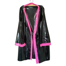 Latex Dress Rubber Night Robe