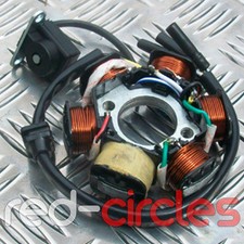 PIT DIRT BIKE QUAD 6 POLE STATOR PLATE MAGNETO GENERATOR COIL 110cc 125cc