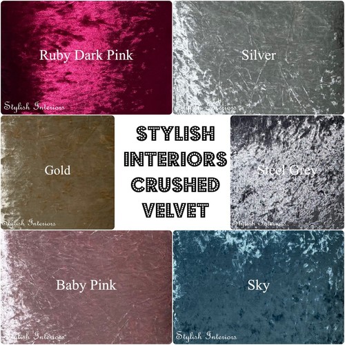 Crushed velvet cube beanbag - cube,