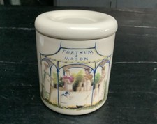  Fortnum & Mason English Blue Stilton Cheese Ceramic Storage Jar With Lid