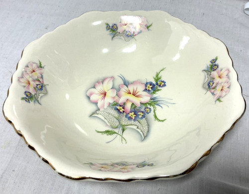 Vintage ceramic fruit bowl - vintage,