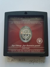 RARE .999 Silver Fabergé Egg