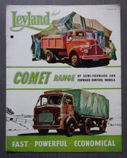 LEYLAND COMET TRUCKS orig 1955