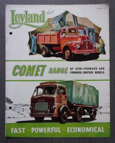 Leyland comet trucks orig 1955 - comet,