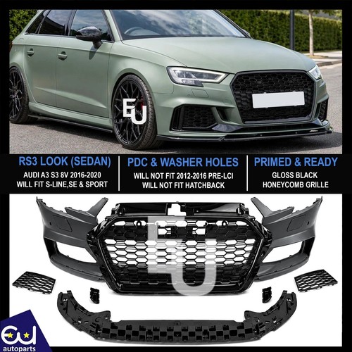 For audi rs3 - a3, 8v