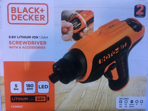 Black decker cordless - black, &