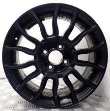 FIAT 500 15" BLACK  ALLOY
