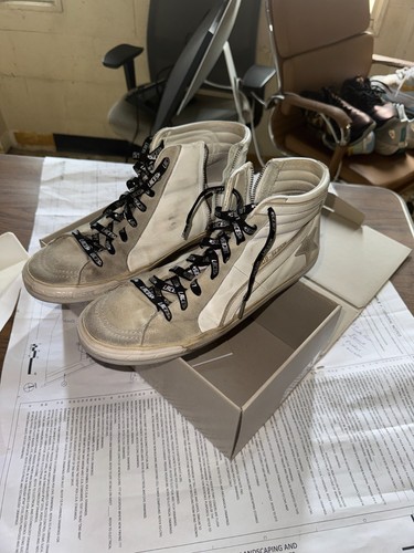 Golden goose slide sneakers - goose,