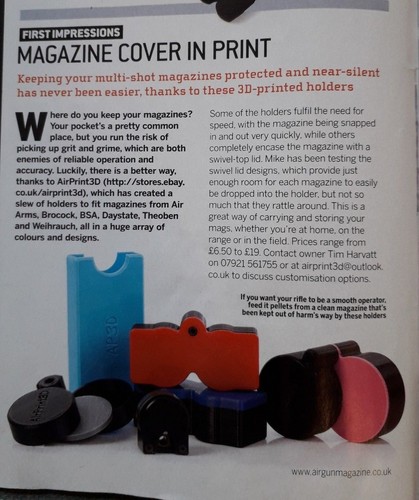 Twin magazine holder - magazine,