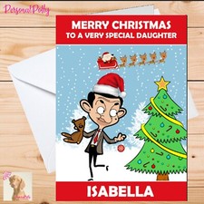 Personalised Mr Bean Christmas