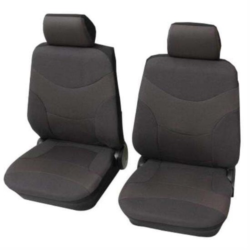 Dark grey deluxe car seat - dark,