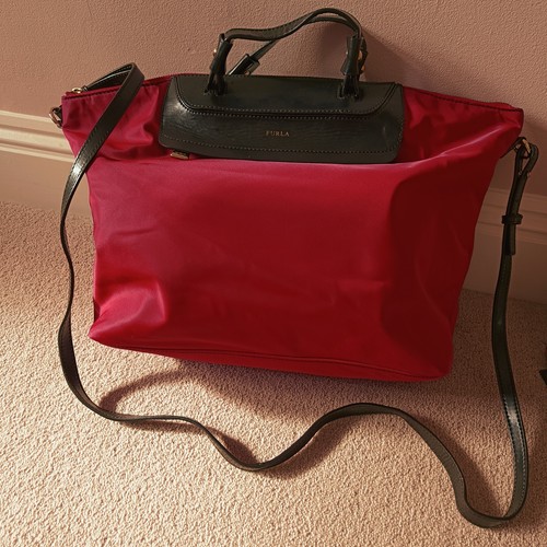Furla red nylon - furla,