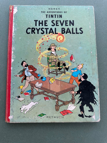 Tintin the seven crystal - crystal, balls