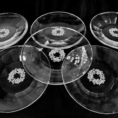 Plates intaglio three - 6, "three