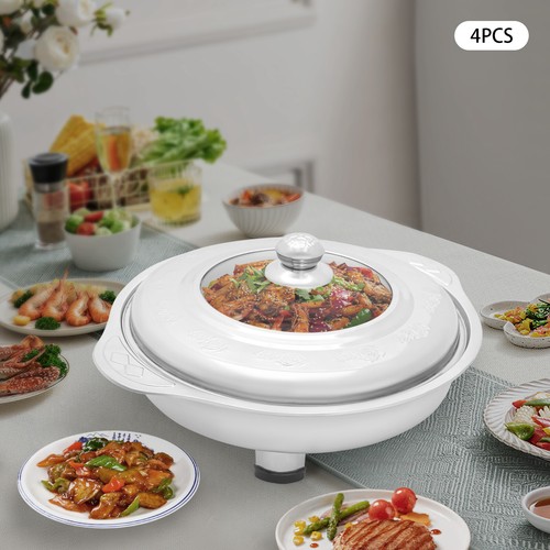 4pcs buffet dish trays - 4pcs,