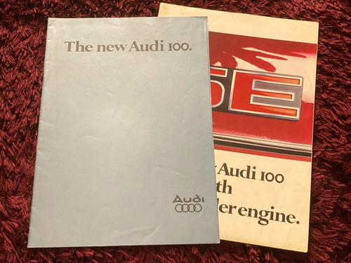 Audi 100 brochure 1978 c2 - brochure,