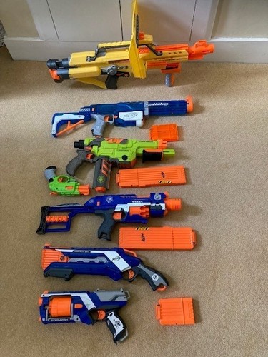 Bundle nerf guns inc - of, (8)