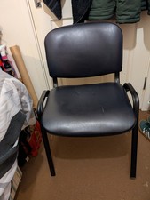 Leather Waiting Room Chair