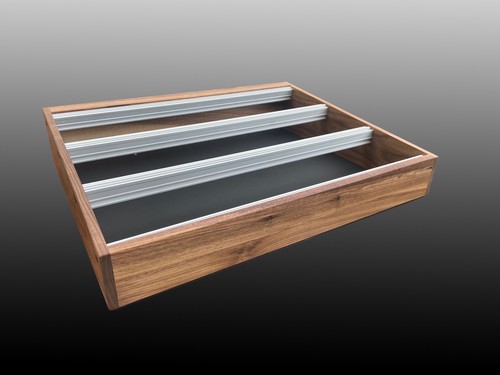104hp solid walnut eurorack - 9u,