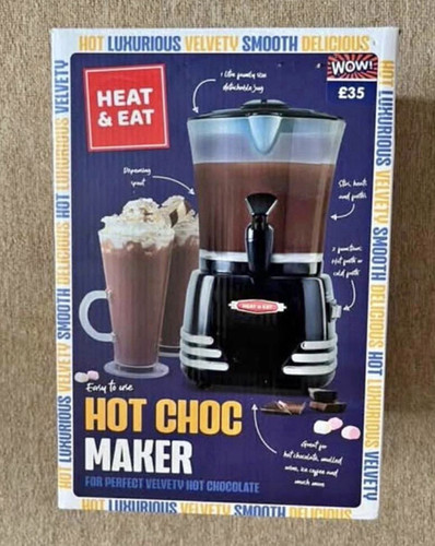 Hot chocolate maker - chocolate, machine