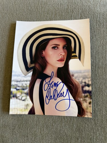 Lana del rey signed - signed, photo