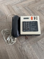 Retro British Telecom Pay phone Box CT 6000B With key SEE DESCRIPTION