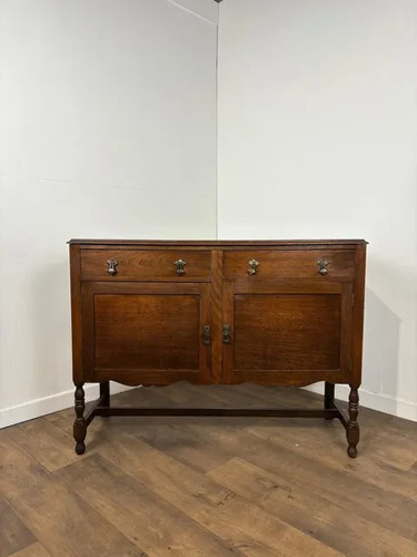 Vintage oak sideboard - vintage,
