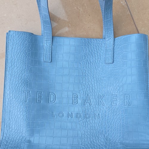 Ted baker blue croc - baker,