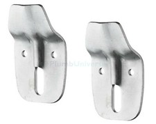 Pair basin wall bracket heavy - basin, *heavy