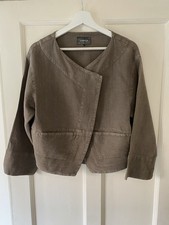 OSKA Taupe Linen Jacket Size 1