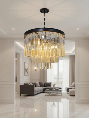 Modern crystal chandelier - modern,