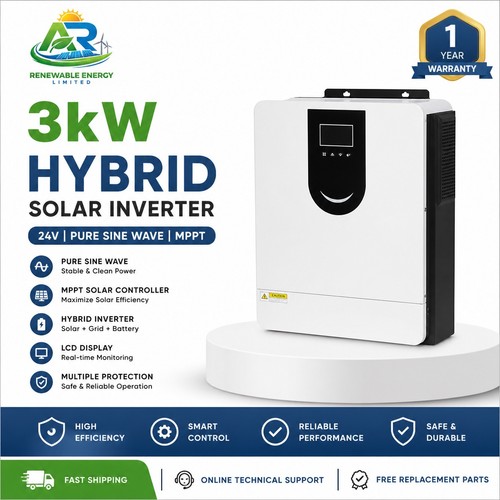 3kw hybrid solar inverter - hybrid,