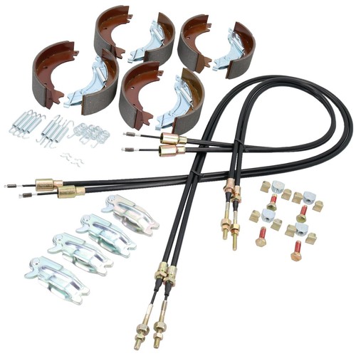 Brake shoe cable - brake, for