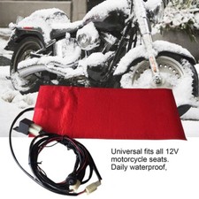 Motorcycle Seat Heated Cushion Winter Warmer Waterproof Pad Heating Pad Mat