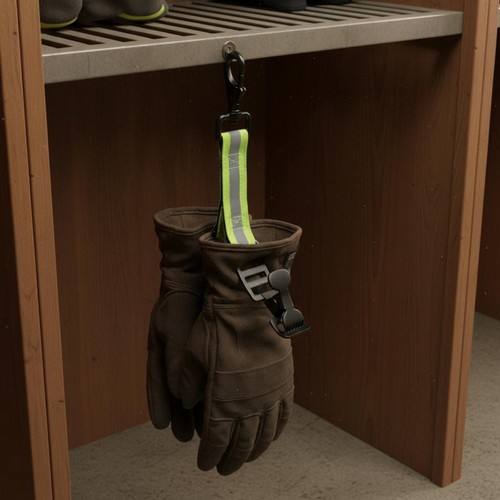 Firefighter glove strap - strap, easy
