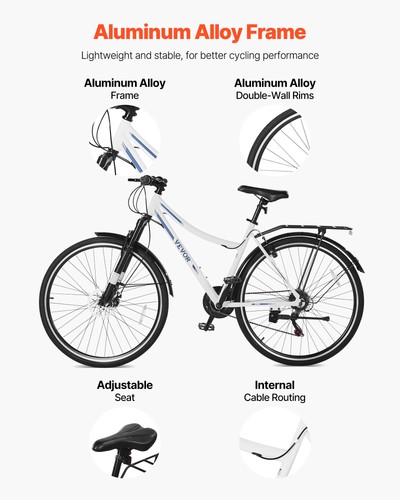 New hybrid bike lightweight - new,