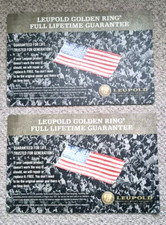 2 X LEUPOLD Rifle Scope Mouse